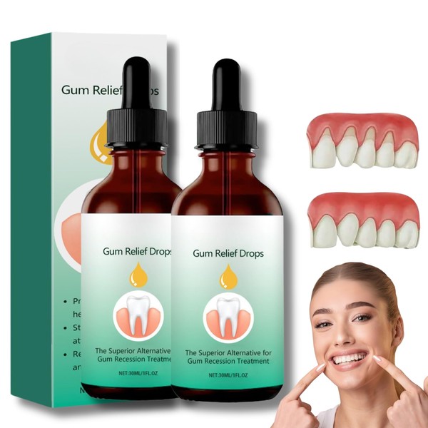 Gum Regrowth Drops,30ml Gum Repair for Receding Gums,Natural Gum Restore