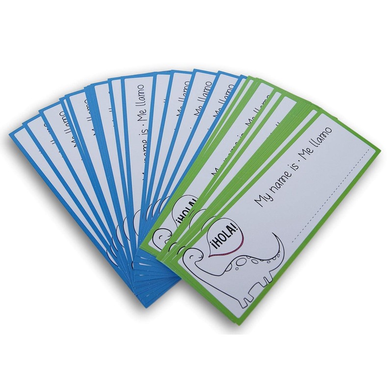 Student Classroom Name Plates - 30 Count (My Name is/Me