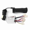 500W Motor Brushed Speed Controller &amp; Throttle Grip for Electric