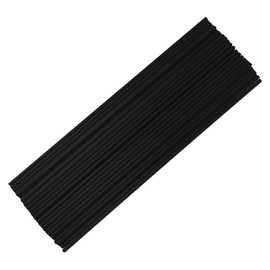 50 Black Reed Sticks for Reed Diffusers, Black, 0.1 inch (3 mm), Length 8.7 inches (22 cm)