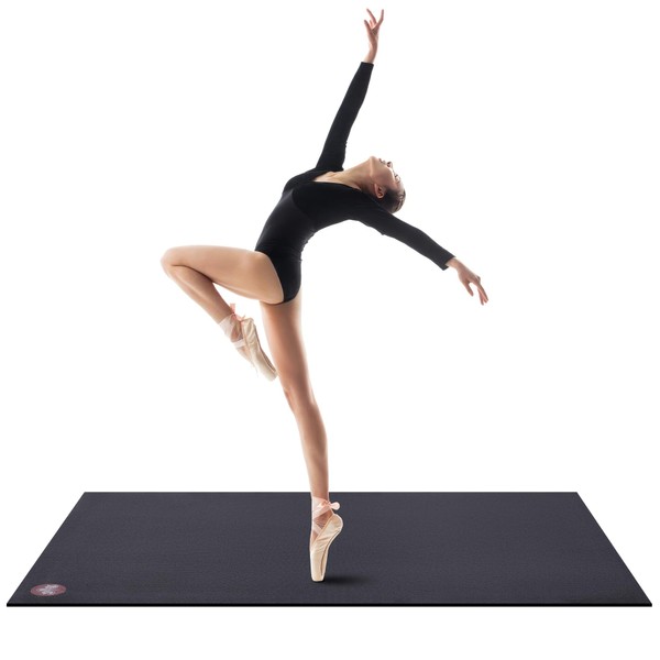 Tristcily Dance Floor Mat, 7MM Thick Non-Slip PVC Dance Flooring