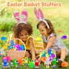 12 Pack 3.8'' Jumbo Prefilled Easter Eggs with Fidget Spinners-Transform