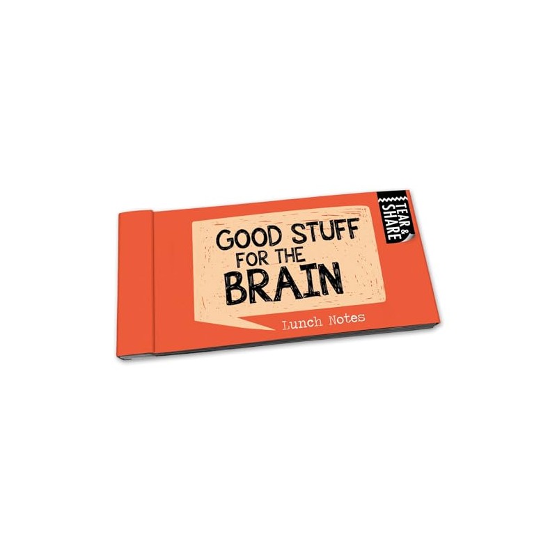 Papersalt Good Stuff for the Brain Tear and Share Quote