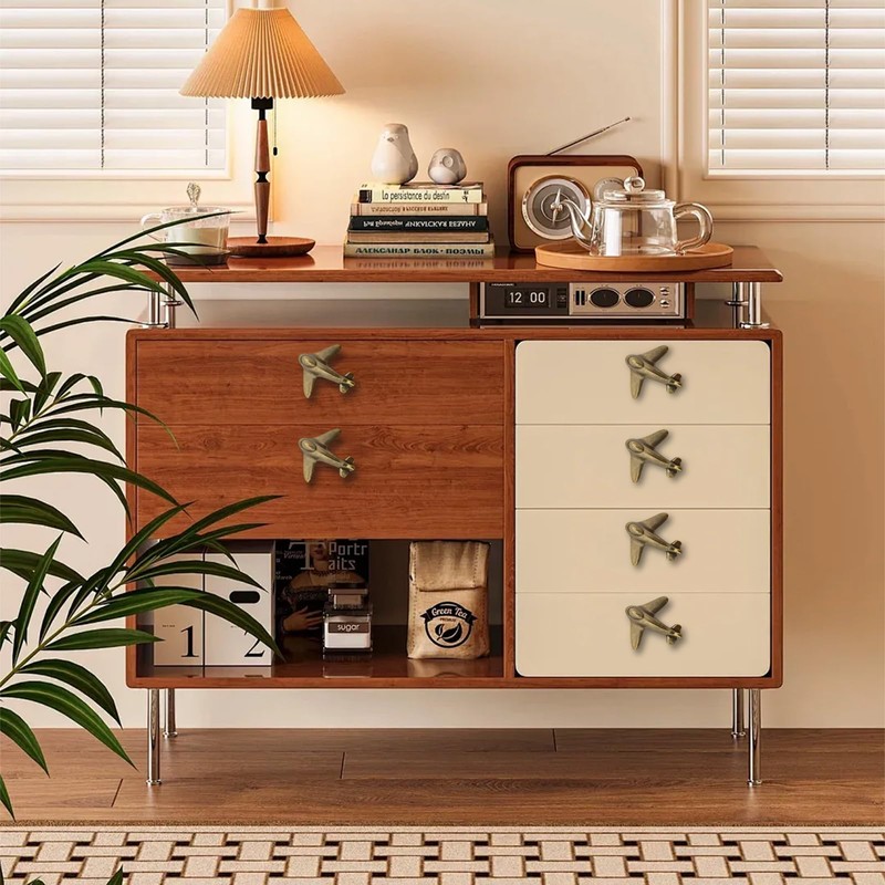 ZH-ZHENGHENG 6 Pack Airplane Drawer Knobs¡êUnique Cabinet Knobs for Cabinets