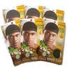 Healthy Treated Wave Deluxe Stocking Wave Cap Black (6 Packs)