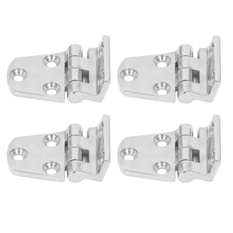 4 Pcs Boat Hinge Thickened 316 Stainless Steel Mirror Polished