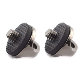 Donuts Quick Install Metal Screw and SLR Camera Shoulder Strap Hook Set for Camera Neck Shoulder Strap Sling Accessories (quick install screw 2pack), standard