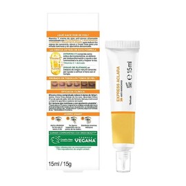 Crema para ojos Garnier Skin Active express aclara vitamina C antiojeras 15 ml