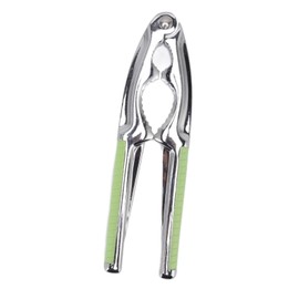Nut Cracker Tool Multifunctional Handheld Walnut Clip Nut Shell Garlic Peeling Plier Peeler Tool for Kitchen Made of Food Grade Zinc Alloy Ergonomic Handle Design Easy to Wash