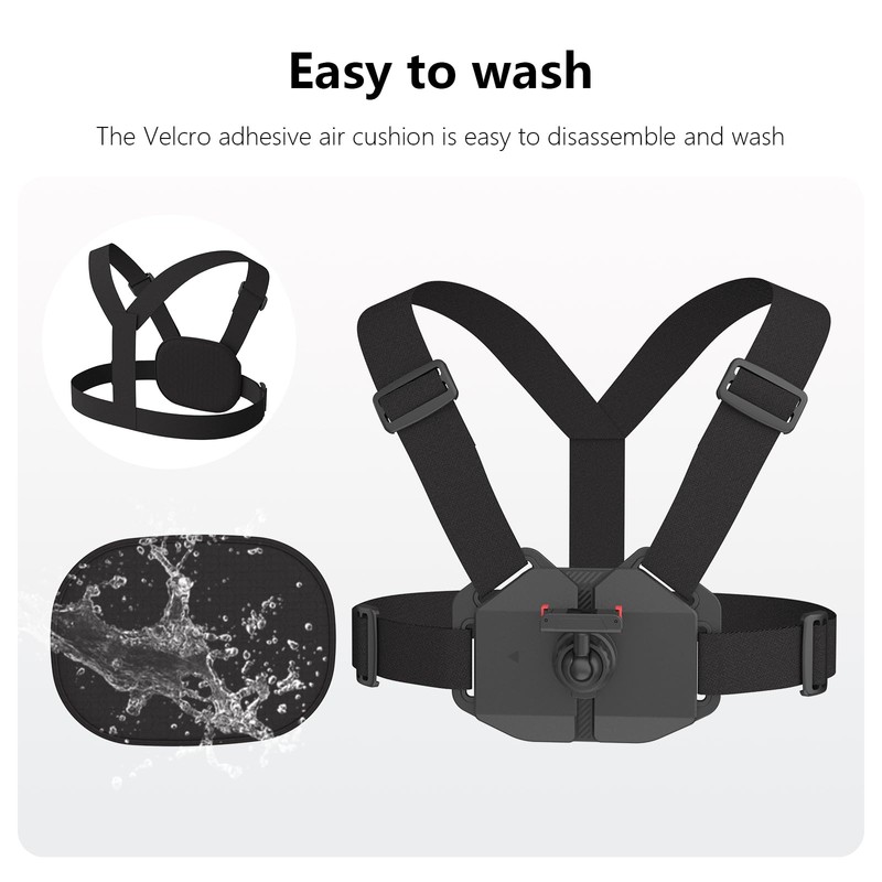 Chest Strap Mount Harness with Magnetic Quick Release for DJI