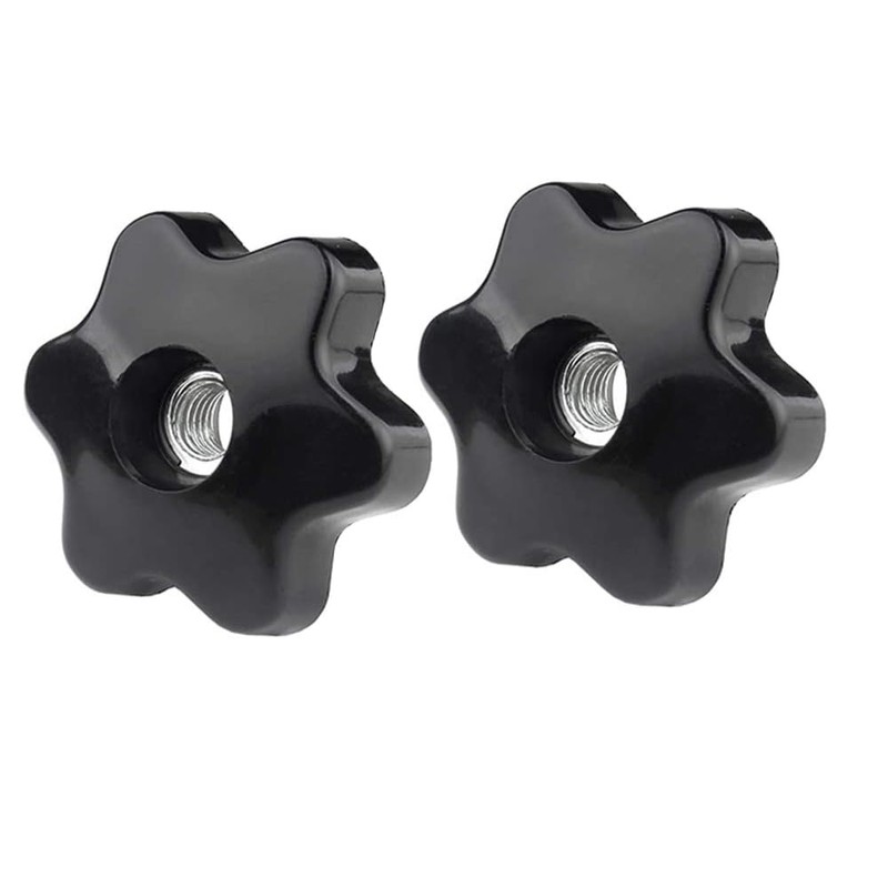 YIYIWANG M14 Star Shape Head Clamping Nuts Female Thread Through