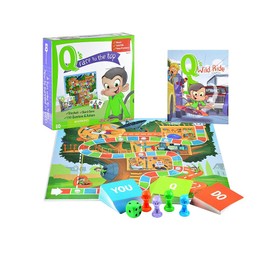 EQtainment Q’s Race to The Top Educational Board Game with Book: Social Skills, Manners, and Better Behavior!