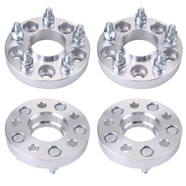 Vorally 4PCS 5x112mm to 5x114.3mm Wheel Adapter, 5x112 to 5x4.5 Wheel Adapters 25mm 1 Inch Wheel Spacers 5 Lug Center Bore 66.6mm to 60.1mm (Hub to Wheel) 12x1.5 Compatible with 2008-2014 S4 S5 A4 A5