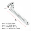 ATNHYING 4 pcs Spanner Wrench Set, Adjustable C Pin Spanner