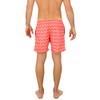 UZZI Men's Bimini Swim Trunks Coral XL