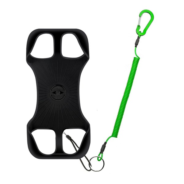 Universal Protector Phone Leash and Silicone holder,Fit Outdoo/Hiking/Climbing/Fishing/KayakTether, Mobile Phone
