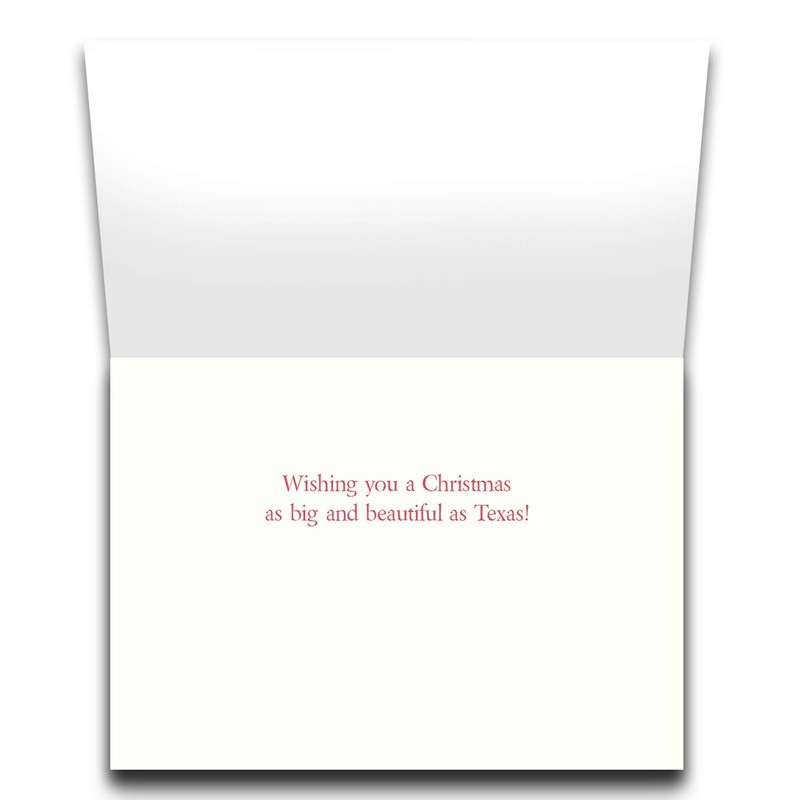 Texas Christmas Card with recipe