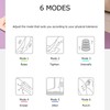 Pulse Massage Foot Pad 6 Modes EMS Foot Massager Machine