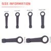 HCXUANWJTL 55mm Box End Striking Ring Wrench, High Tensile Steel