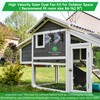 blessny 5.5 Inch Solar Powered Fan Kit, 25W Solar Panel