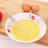 4 Stainless Steel Whisks Kitchen Tiny Whisk Egg Beater for