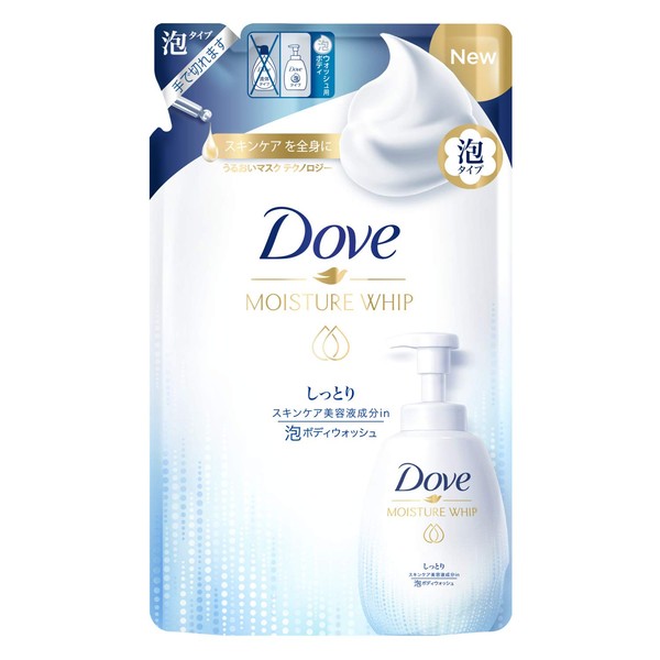 Dove Moisturizing Whip Foaming Body Wash, Refill Body Soap, 15.2 oz (430 g), Body Soap, Floral Soap Scent, 15.2 oz (430 g) (x 1)
