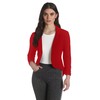 Hybrid & Company Womens Casual Work High Low Blazer Jacket