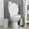 Lallisa Toilet Plungers with 18 Inch Long Wooden Handle Force