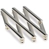 SILBERKANNE Scissor Trivet Extendible 55 x 13 cm Premium Silver