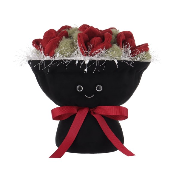 Apricot Lamb Romantic Rose Bouquet Plush Stuffed Animals for Kids,