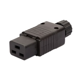 Strhowill IEC 320 C19 Power Adapter, C19 Female Plug, Rewirable Power Connector 250V AC 16A