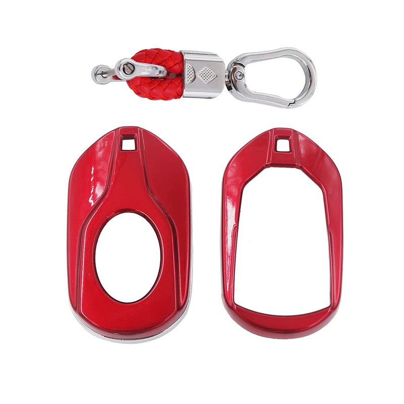 MYMOCCY Key Fob Chain Case Holder Protector Compatible For Maserati