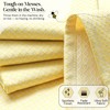 HEIRLOOM COMFORT Lemon Yellow Honeycomb Kitchen Towels 12 Pack, 16x26