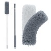 BOOMJOY Microfiber Feather Duster with 100 inches Extension Pole, Dusters