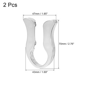 uxcell 2Pcs Wine Foil Cutter Stainless Steel Wine Bottle Foil Cutter Tool Wine Top Seal Cutter for Wine Bottles, Silver