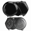 Motorcycle Sprocket Chain Cover Engine Left Side Stator Guard Protector
