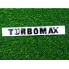1PC 2024-2025 Turbomax Emblems 3D Badge Nameplate Hood Letters Logo