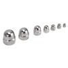 170Pcs Acorn Nuts Dome Head 304 Stainless Steel Caps Nut