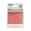 PME Red Polka Dot Cupcake Cases, Foil Lined, Pk/30, BC820