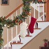 LEACOOLKEY 2 Pack Christmas Stockings 18 Inch Large Size Cable