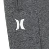 Hurley Boy's Soft Knit Jogger Pants, Dark Grey, M