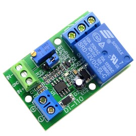 Taidacent LM393 Voltage Comparator Relay Module 1 Channel / 1CH 5V/12V/24V Volt Comparison Board Stable Perfect (24V)