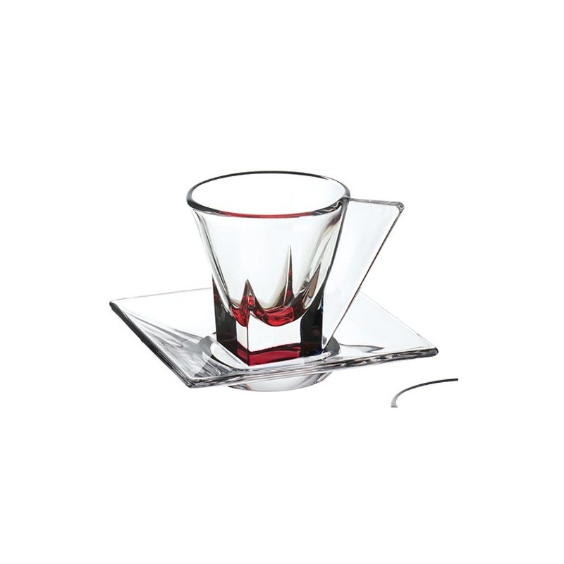 Fusion Crystal Multicolor Espresso Set