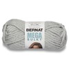 Bernat Mega Lana Gruesa, Gris Claro, Big Ball, 1