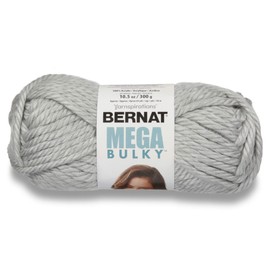 Bernat Mega Lana Gruesa, Gris Claro, Big Ball, 1