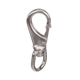 Seachoice 36421 Heavy Duty Swivel Eye Snap – Polished Stainless Steel – Size #2 – 4 Inches Long – 3/4 Inch ID Eye