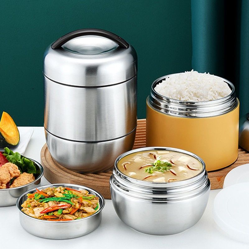 1.5L Thermal Lunch Box 304 Stainless Steel Leakage Proof Multi