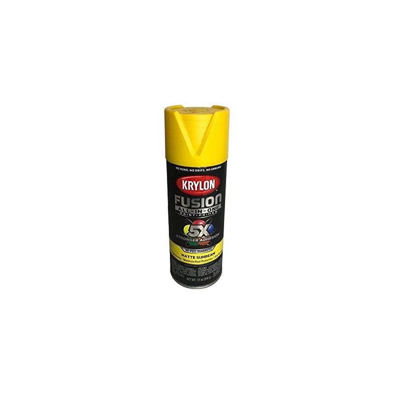 Krylon Matte Sunbeam Fusion All in One Paint & Primer