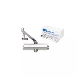 CRL Aluminum ANSI Grade 1 Spring Size 4 Surface Mount Door Closer DC54A