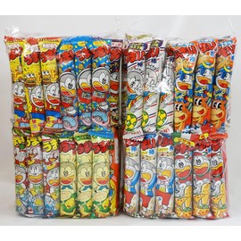 Assorted Japanese Junk Food Snack "Umaibo" 100 Packs of 11 Types